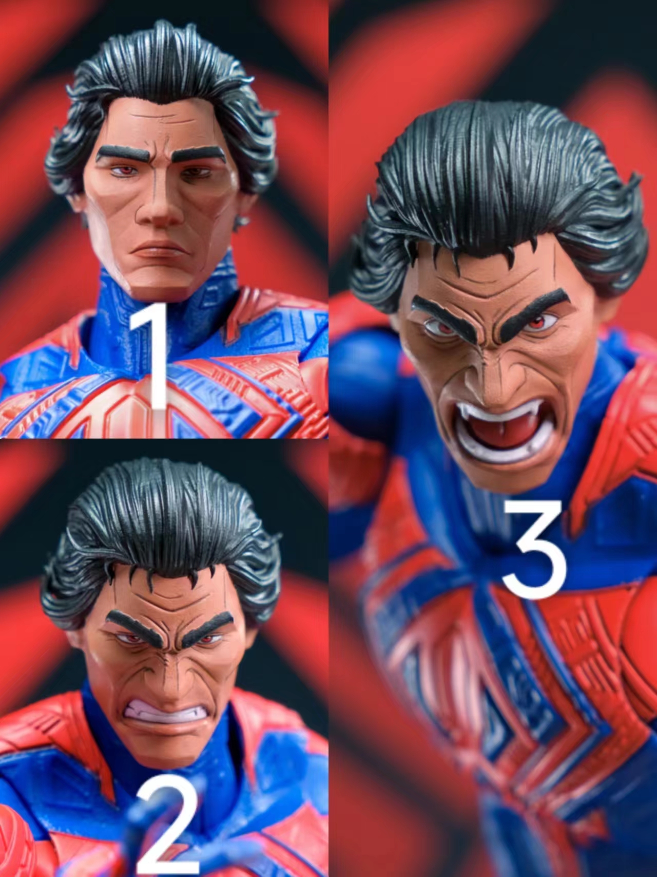 shf ml 2099 Spider-Man headsculpt 1/12